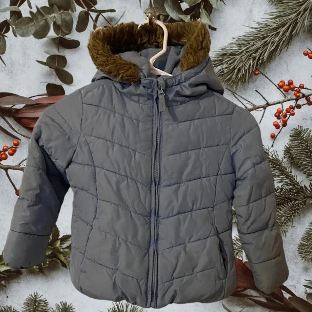 The Children's Place Puffer Coat with Hood
